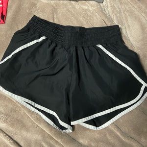 Size small athletic shorts with built in underwear